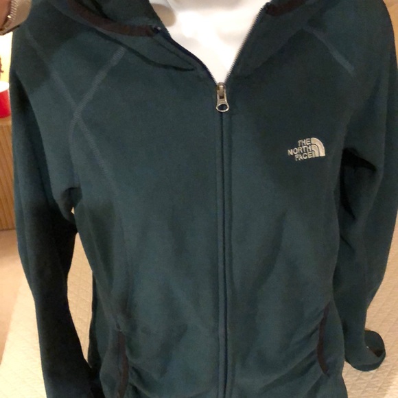 The North Face Tops - The Northface fleece hoodie zip front jacket